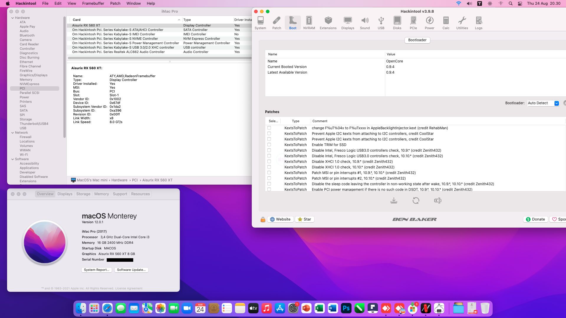 EFI H110 Hackintosh Intel i3-7100T Monterey 12.0.1 OC - Gambar 6