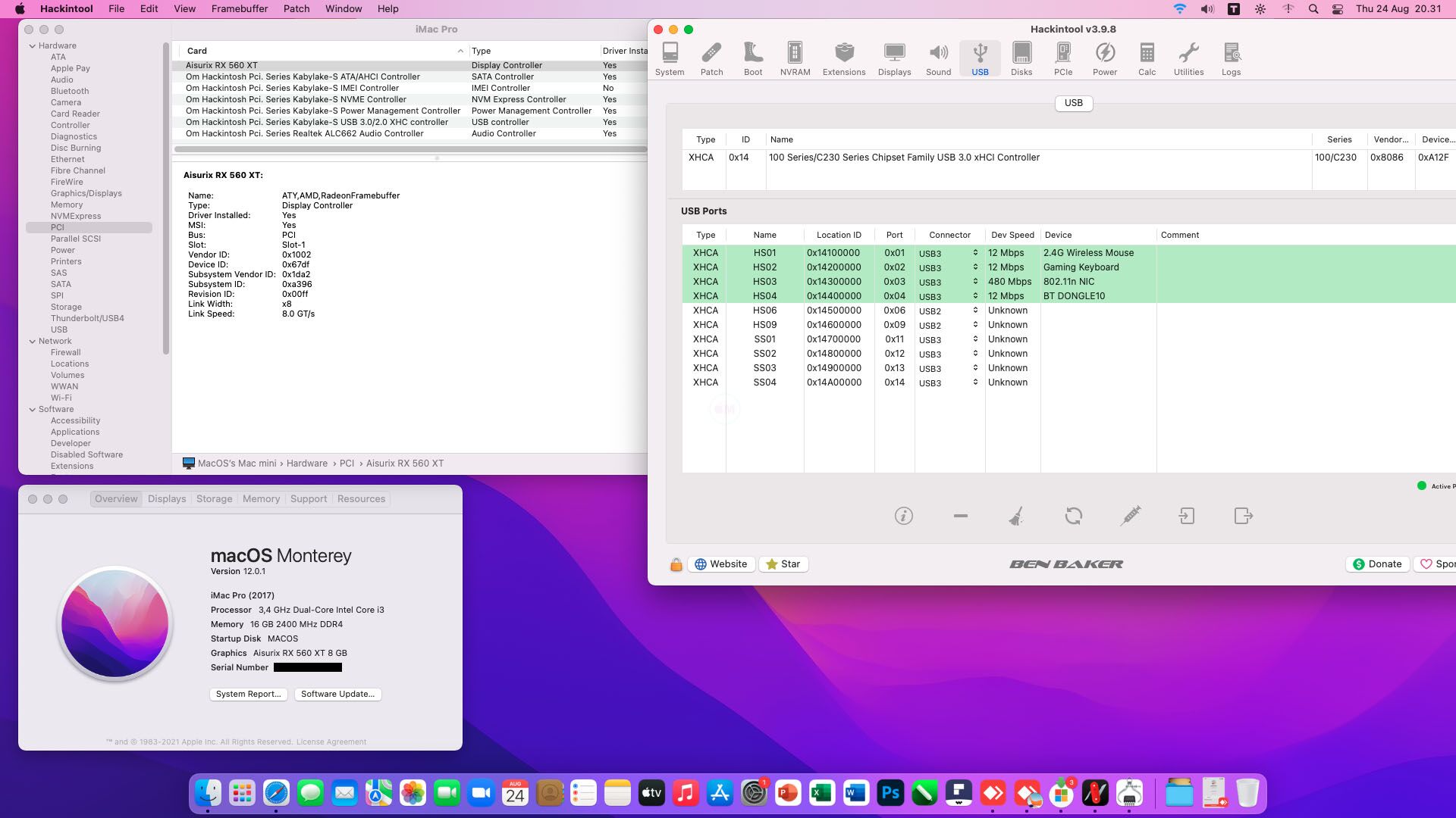 EFI H110 Hackintosh Intel i3-7100T Monterey 12.0.1 OC - Gambar 7