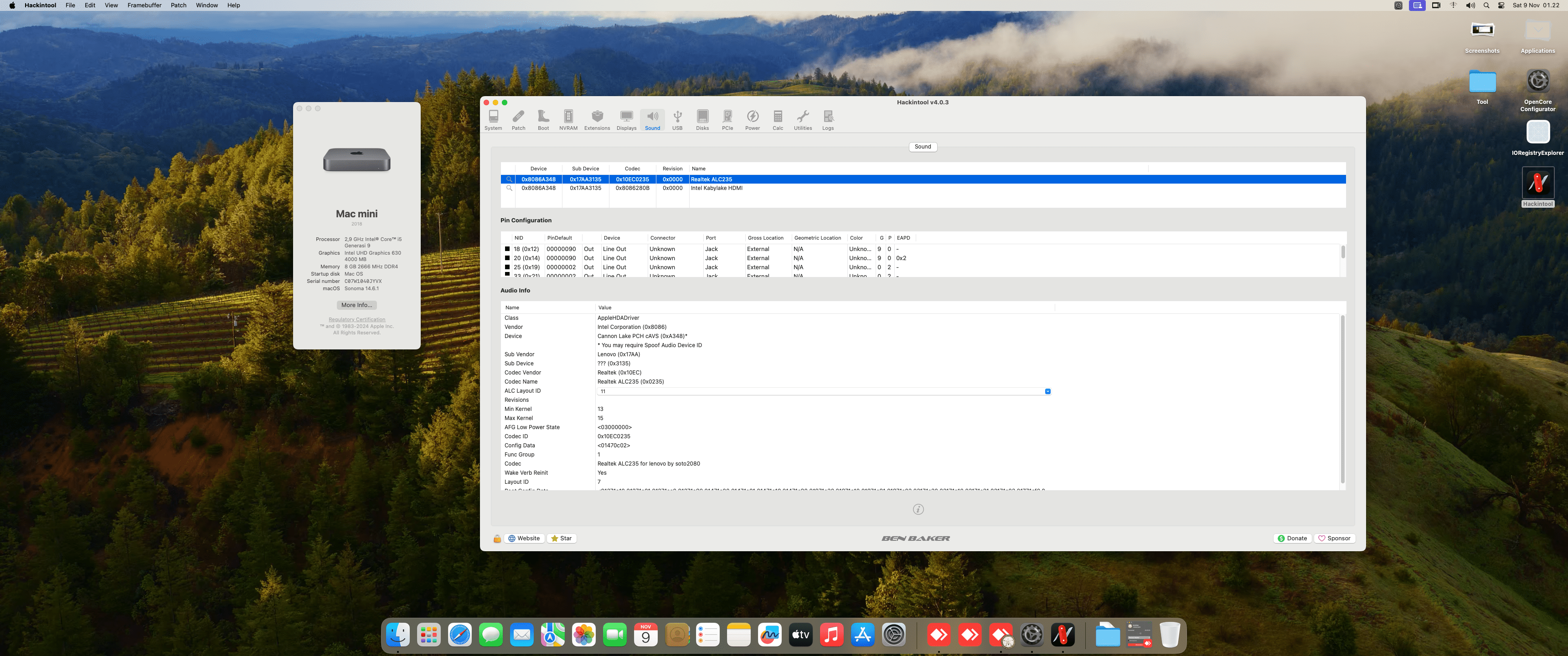 EFI Lenovo P330 tiny Hackintosh - Gambar 5