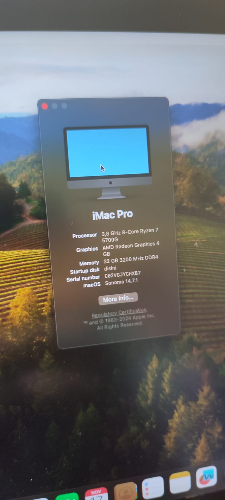 Hackintosh ASRock X300M-STX Ryzen 7