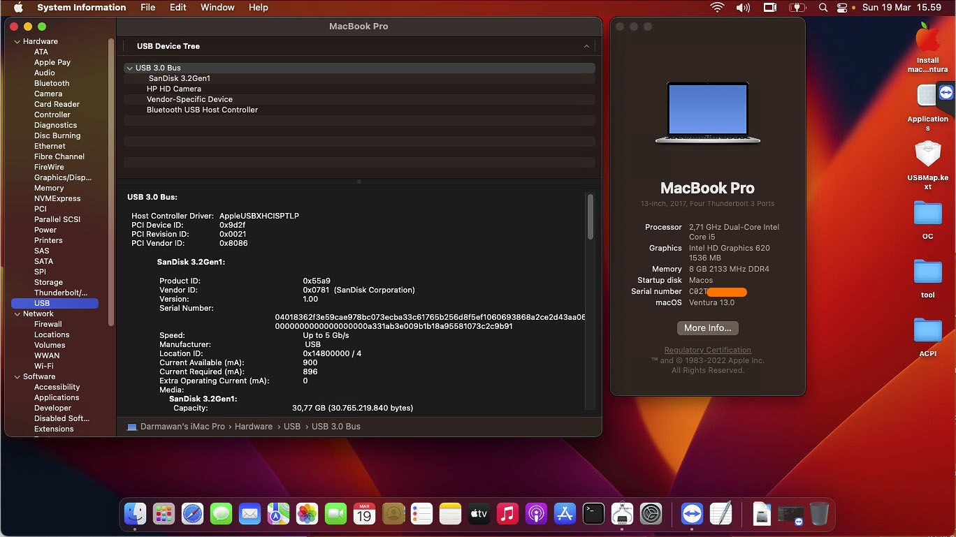 EFI HP EliteBook 820 G4 Opencore Ventura 13 - Gambar 15
