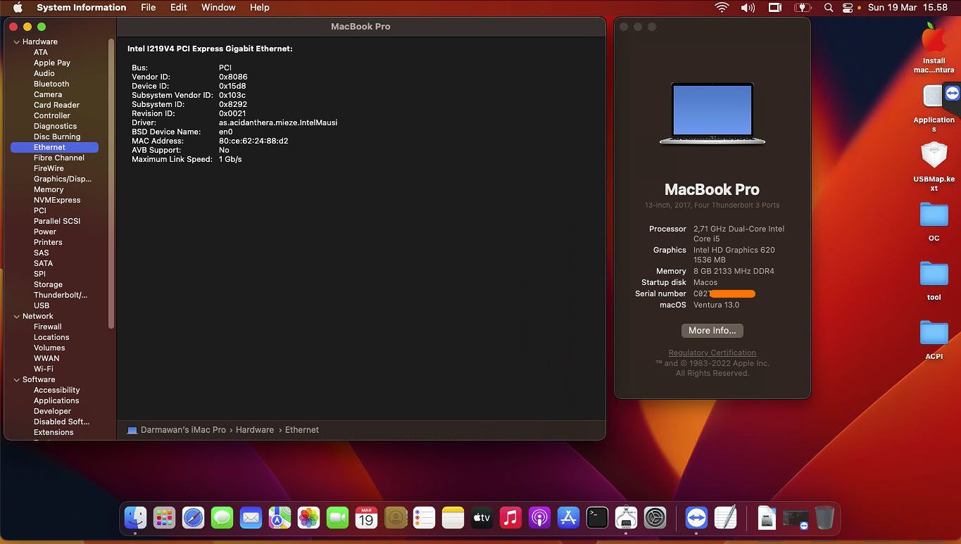 EFI HP EliteBook 820 G4 Opencore Ventura 13 - Gambar 19