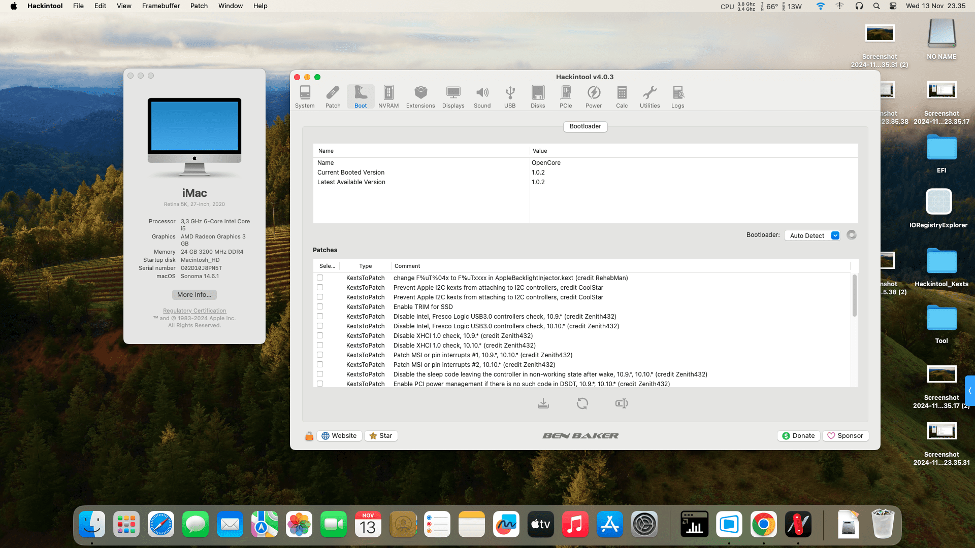 EFI Beelink SER5 hackintosh - Gambar 4