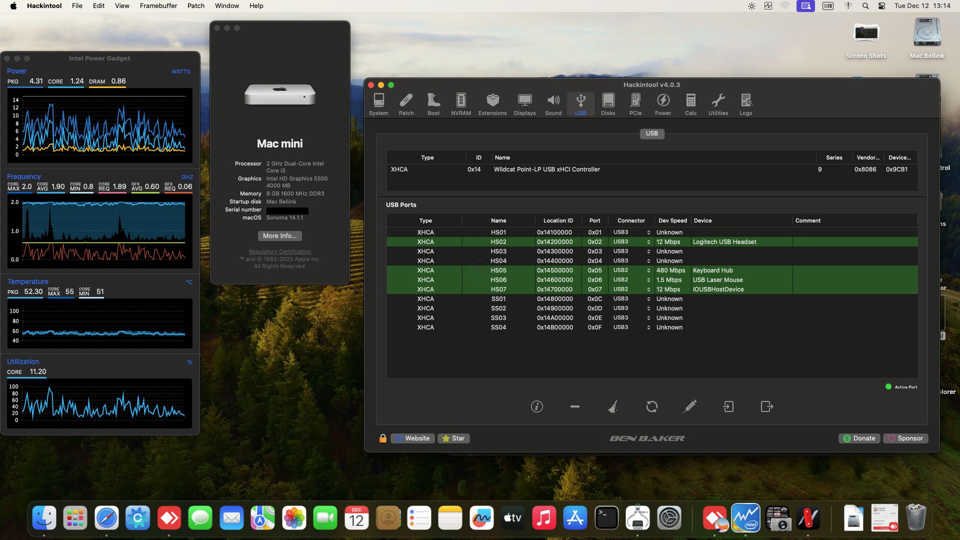 EFI Beelink Mini Pc Hackintosh i3 5005U Sonoma 14.1.1 OC - Gambar 7