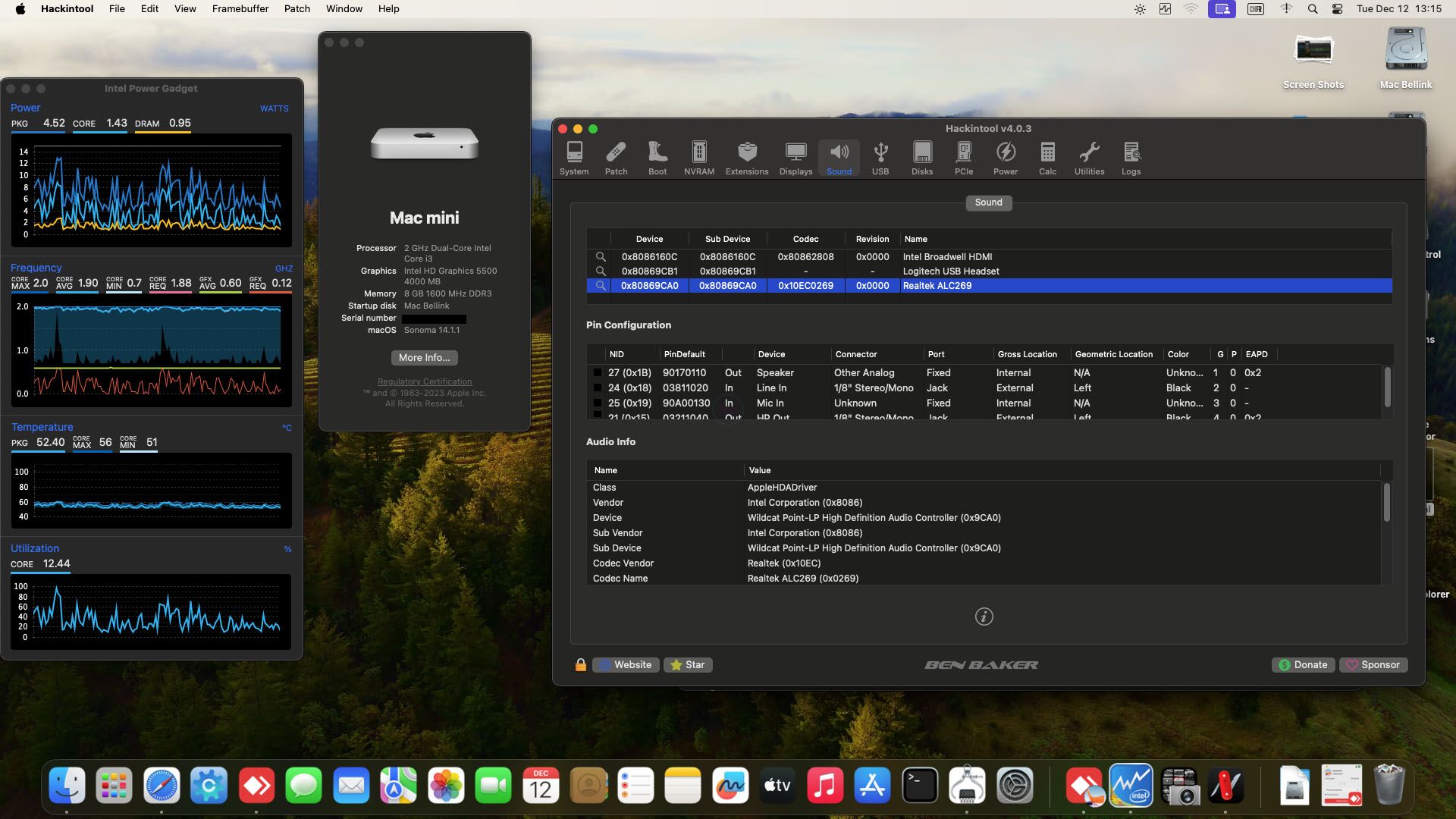 EFI Beelink Mini Pc Hackintosh i3 5005U Sonoma 14.1.1 OC - Gambar 5